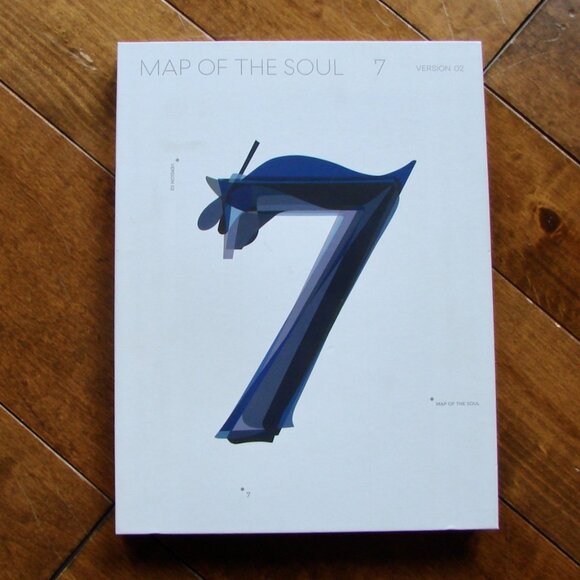 BTS Map Of The Soul 7 Version 2 CD Excellent Box Set Posters Stickers NEW - Picture 1 of 9